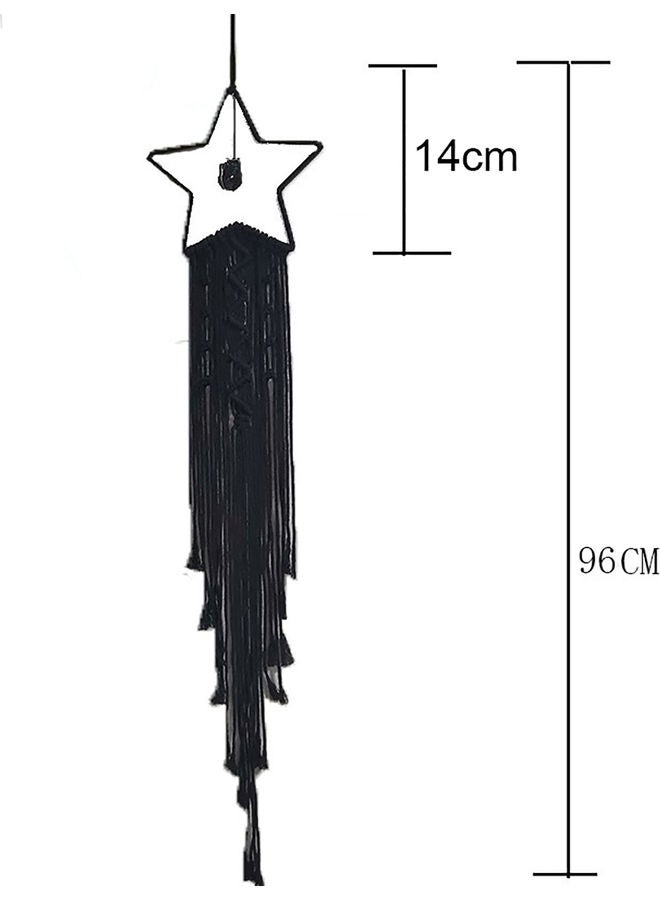 Decorative Hanging Dream Catcher Pendant Black - Image 4